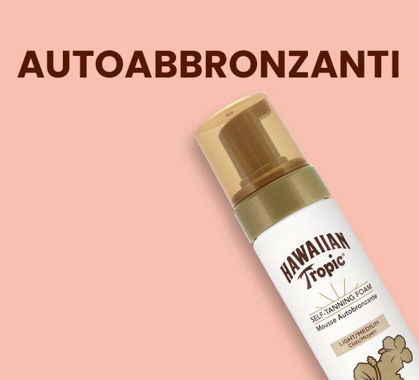 Autoabbronzanti