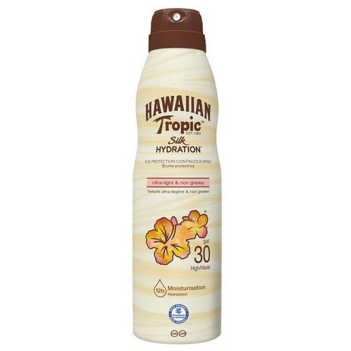HAWAIIAN TROPIC  Silk Hydration Air Soft Can Spray (SPF 30)