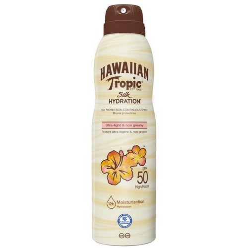 HAWAIIAN TROPIC  Silk Hydration Air Soft Can Spray (SPF 50)